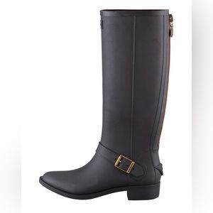Hunter Belsize Mercer Equestrian Women's Size 6 Black Zip Up Riding Boots